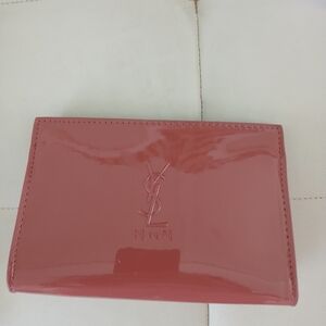 Yves Saint Laurent Glossy Pink Cosmetic Case
